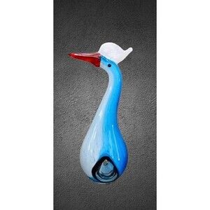 Vintage Murano Glass bird art